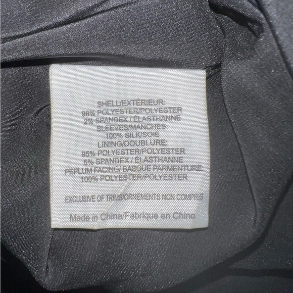 Tory Burch Dress Women’s Sz 8 Black Polyester Blend Sleeveless Zip Up - Picture 4 of 13